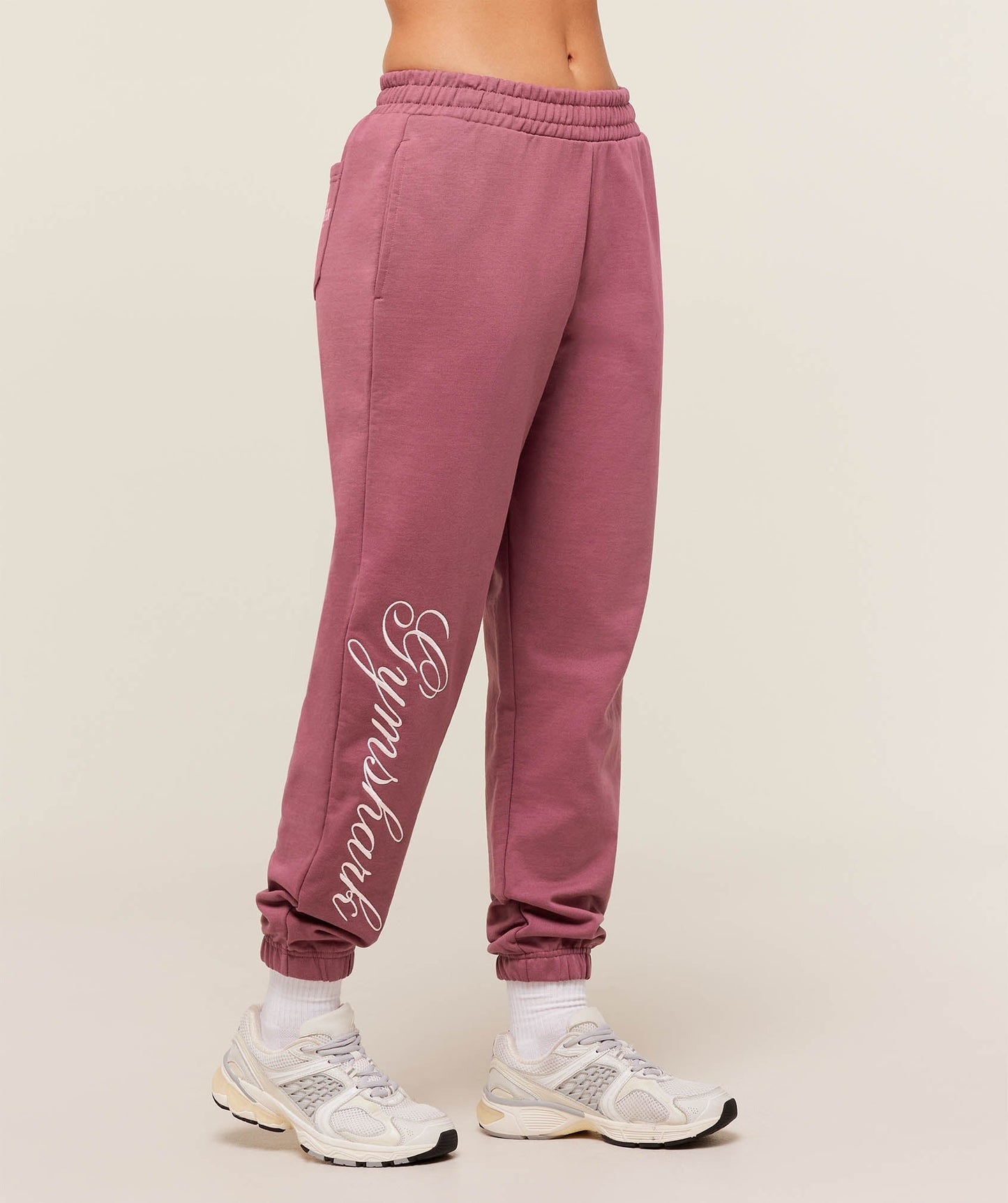 Gymshark All Seasons Graphic Joggers - Reset Pink