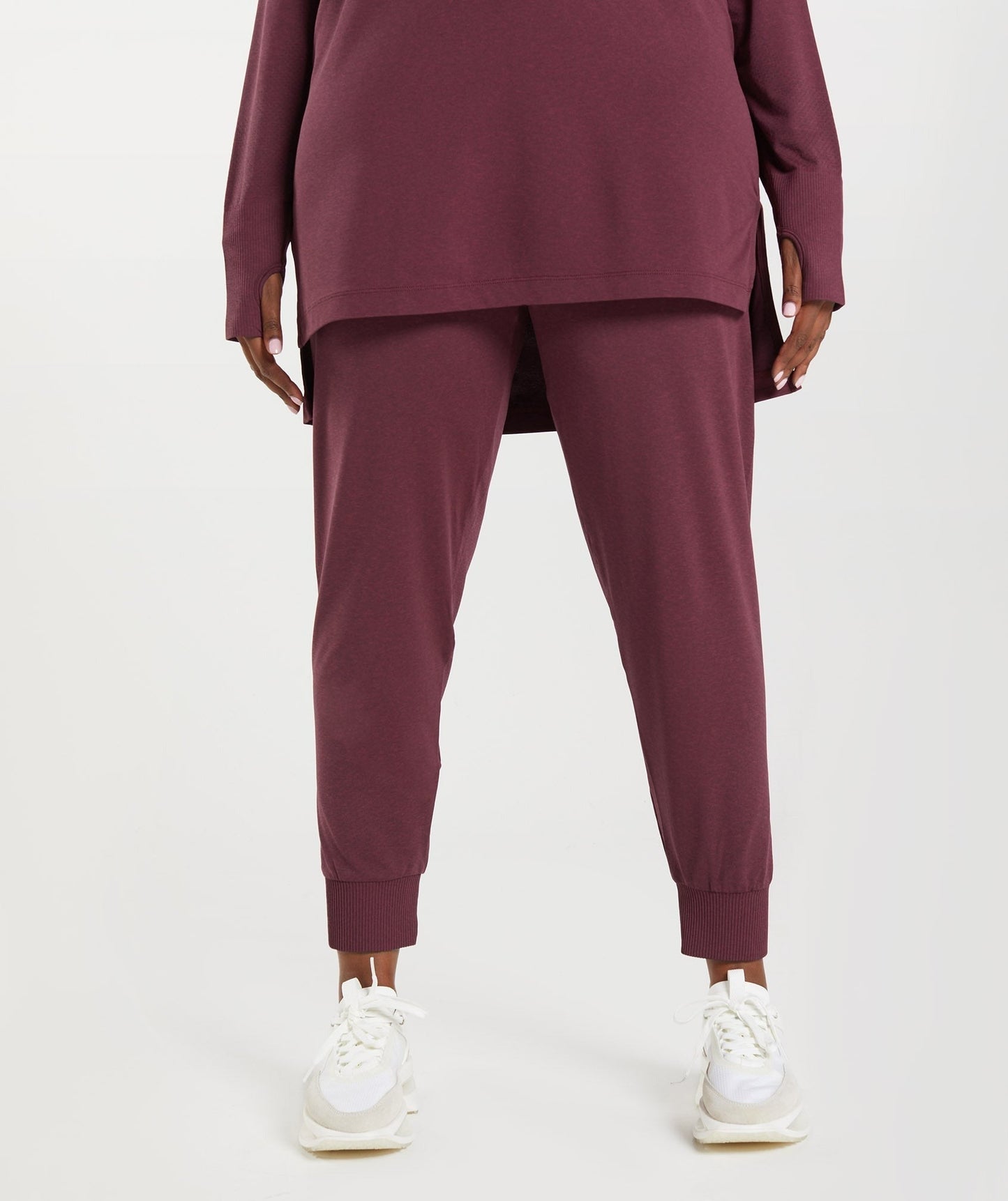 Gymshark Vital Joggers - Baked Maroon Marl