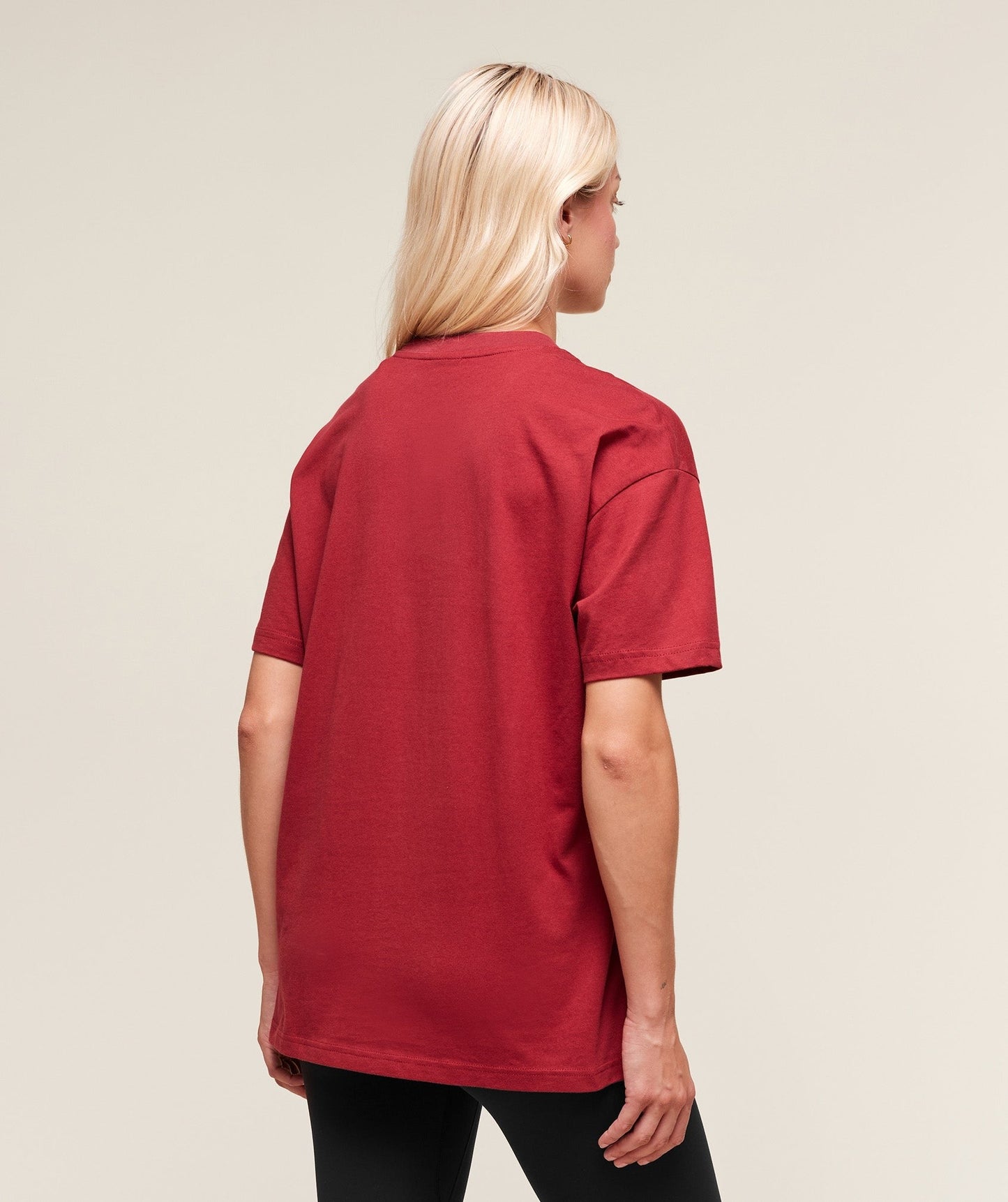 Gymshark Training Oversized T-Shirt - Athletic Burgundy