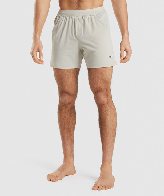 Gymshark Hybrid 6" Shorts - Grey