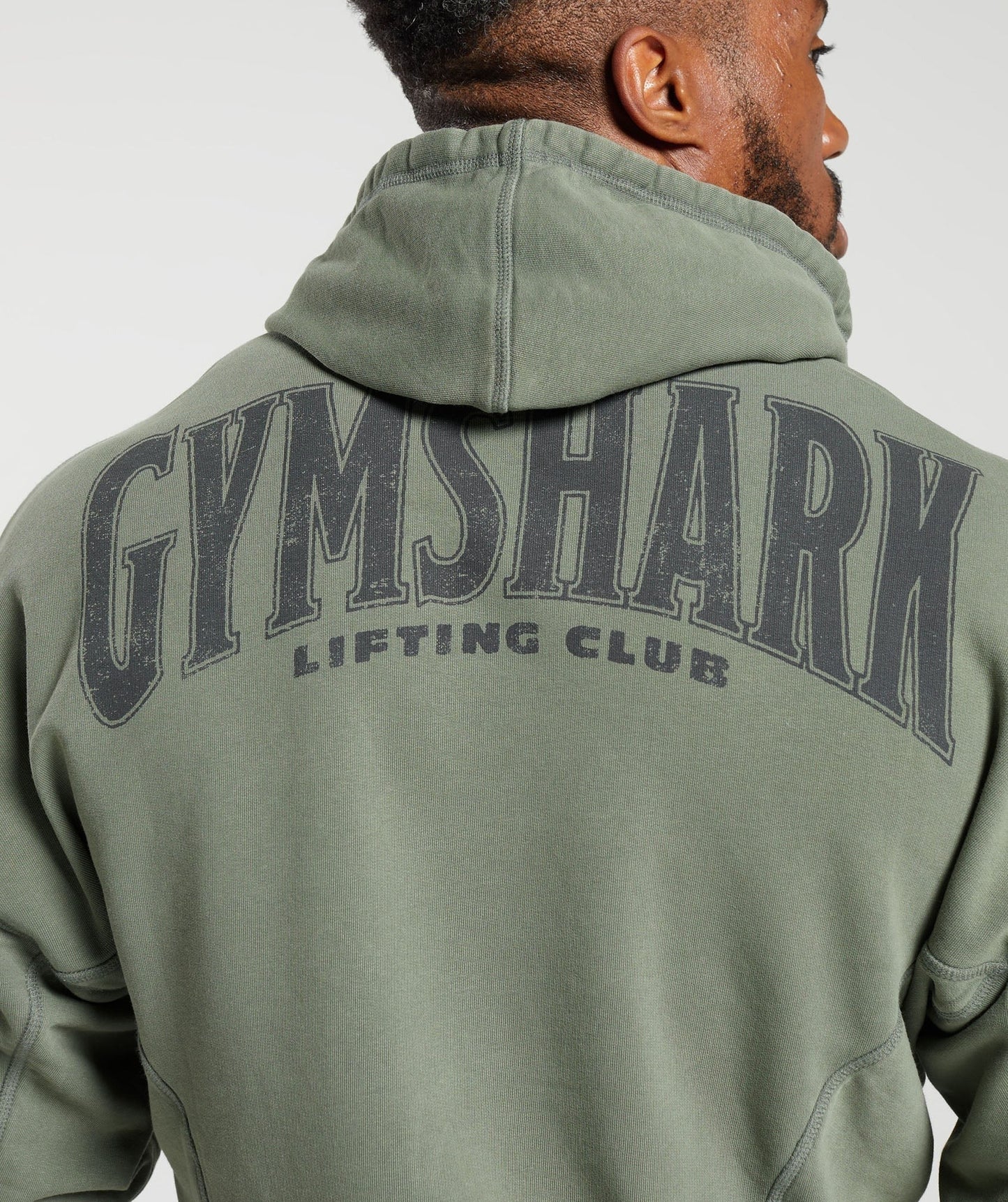 Gymshark Heritage Washed Hoodie - Dusk Green