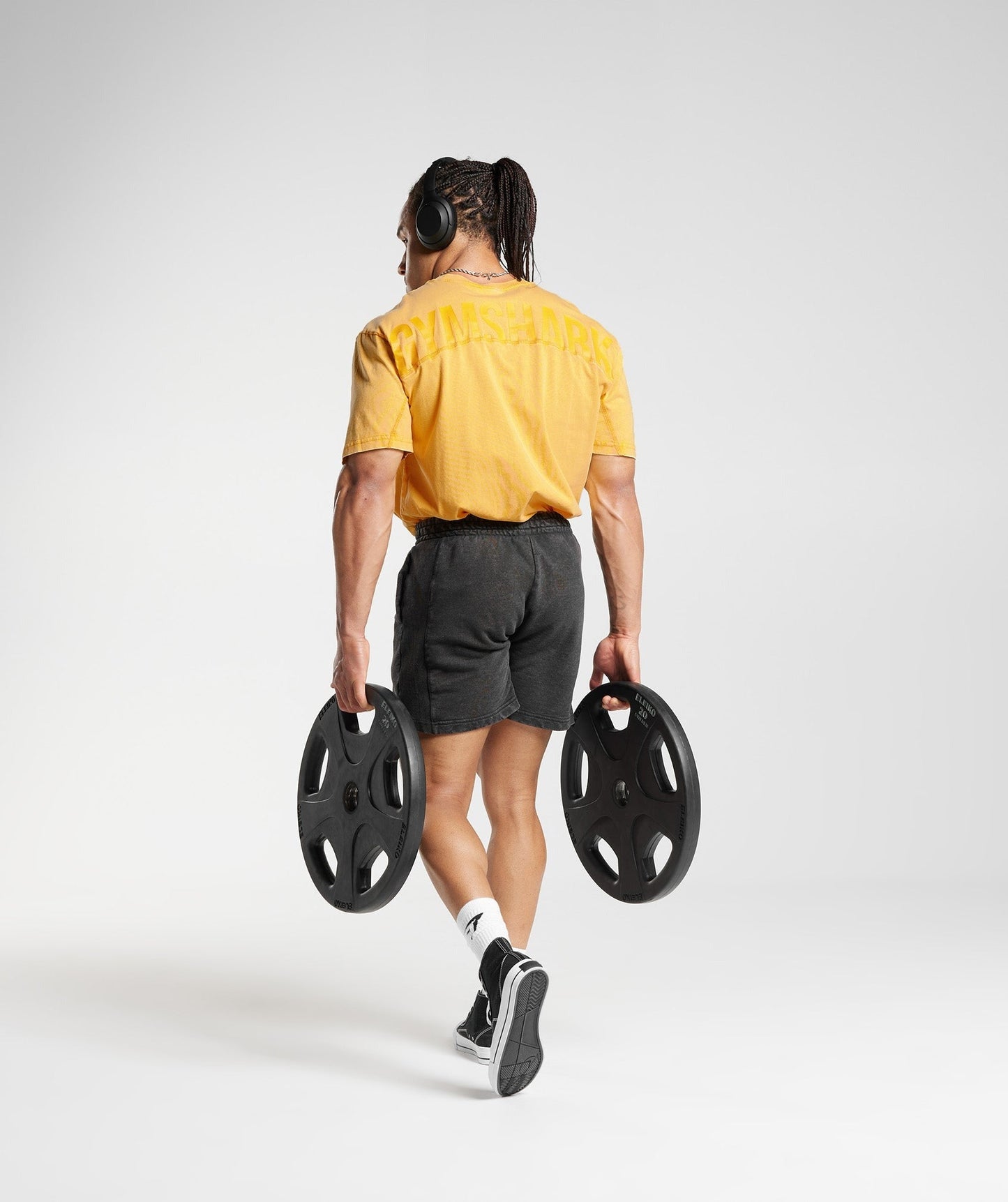 Gymshark Power Washed T-Shirt - Sunny Yellow
