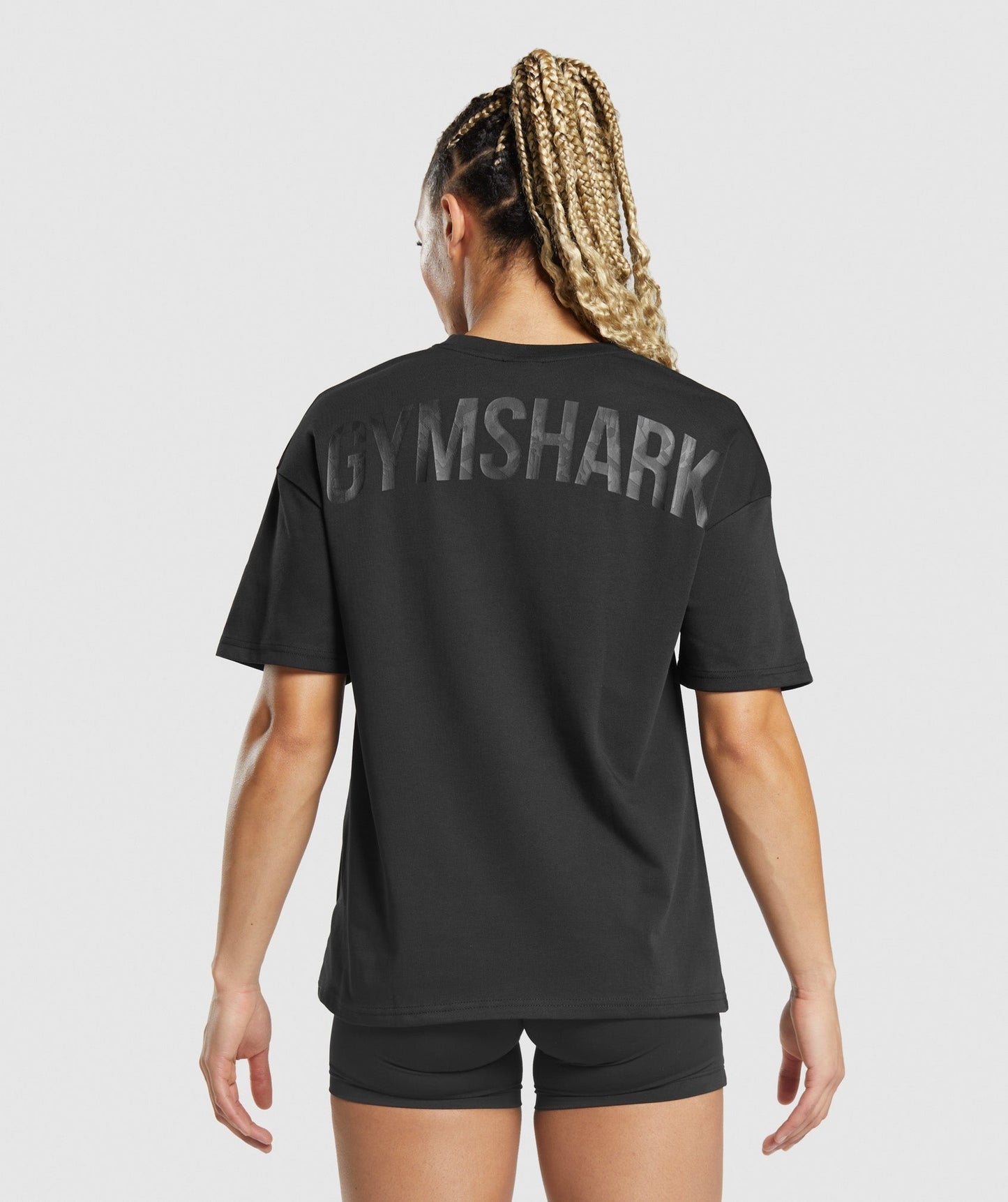 Gymshark GS Power Oversized T-Shirt - Black