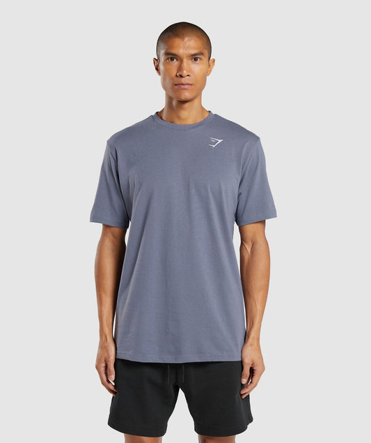 Gymshark Crest T-Shirt - Dewberry Purple