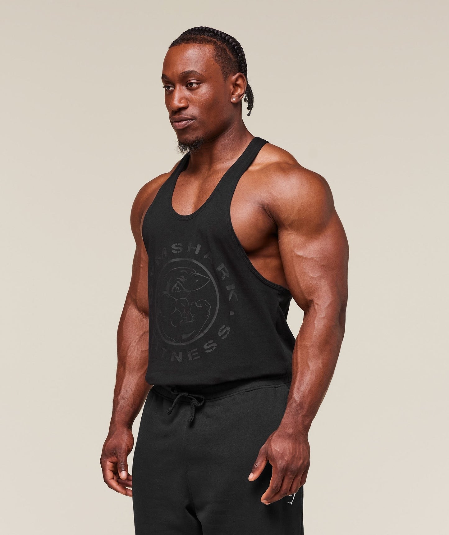 Gymshark Legacy Stringer - Black