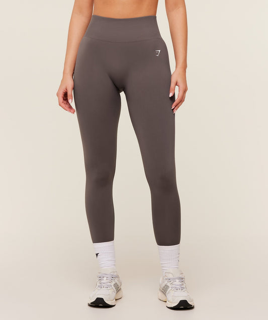 Gymshark Light Hold Leggings - Cool Brown
