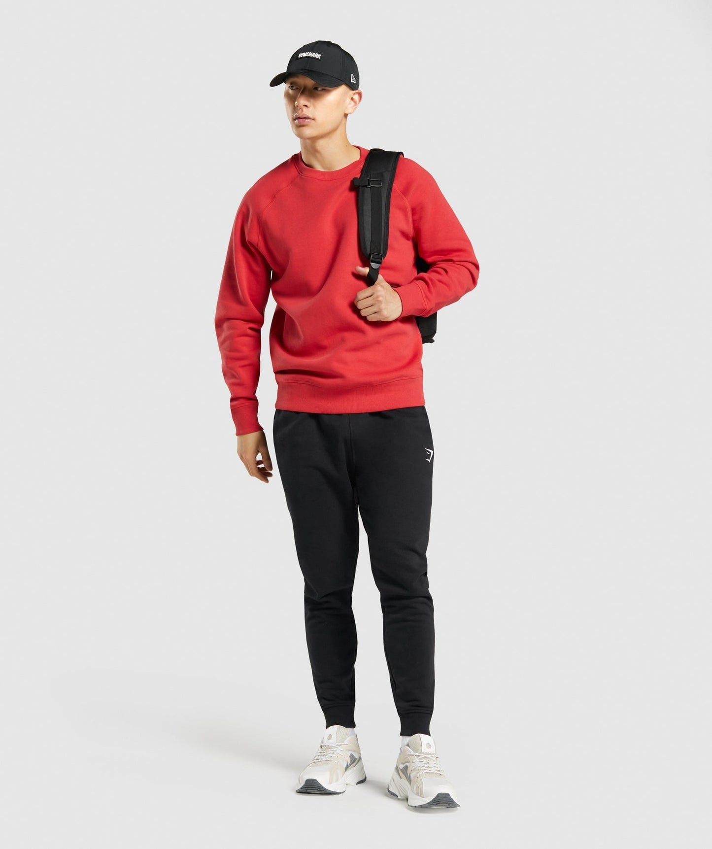 Gymshark Crest Sweatshirt - Red