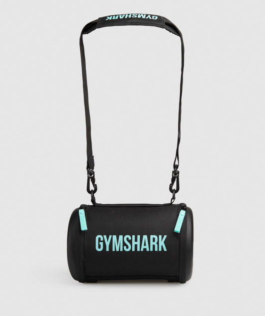 Gymshark Barrel Bag - Black/Blue