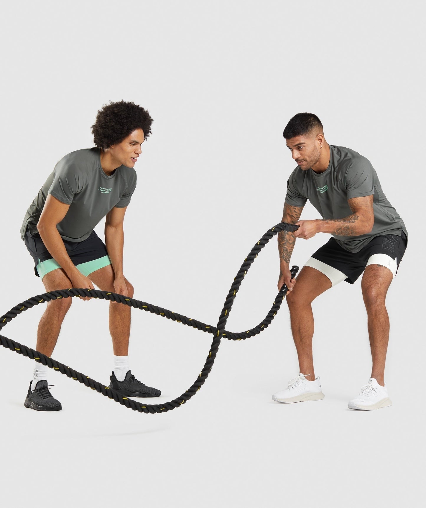 Gymshark //Steve Cook T-Shirt - Charcoal Grey