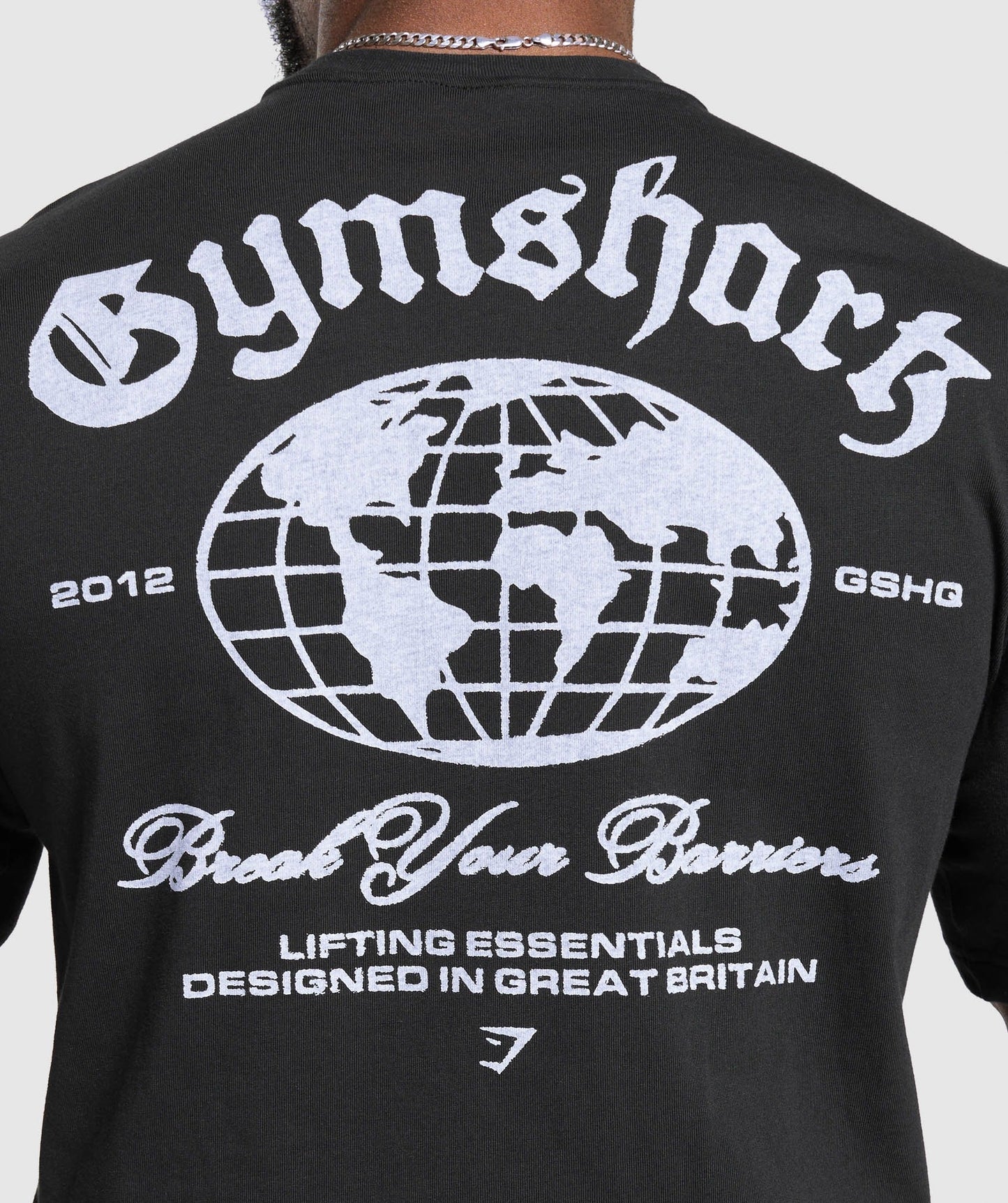 Gymshark Break Your Barriers T-Shirt - Black