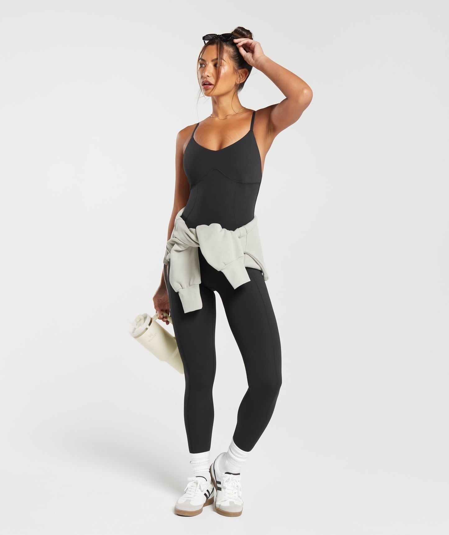 Gymshark Strappy All in One Full Length - Black