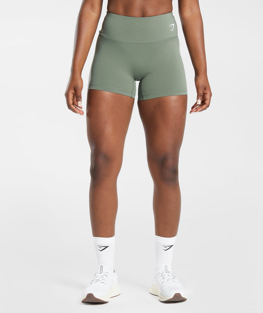 Gymshark Training Shorts - Dusk Green