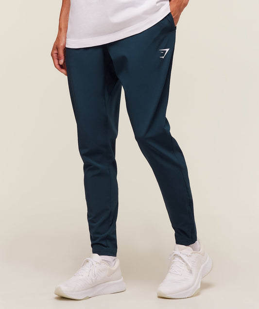 Gymshark Arrival Woven Tall Joggers - Navy