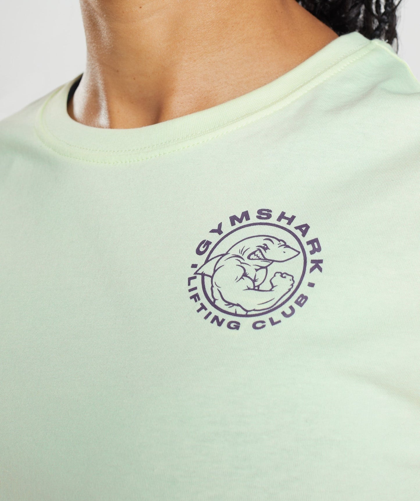 Gymshark Legacy Crop Top - Cucumber Green