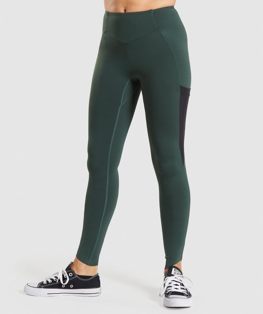 Gymshark Venture Leggings - Dark Green