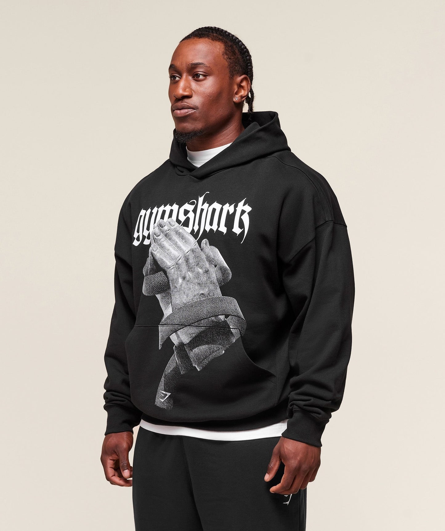 Gymshark Prayer Hands Hoodie - Black