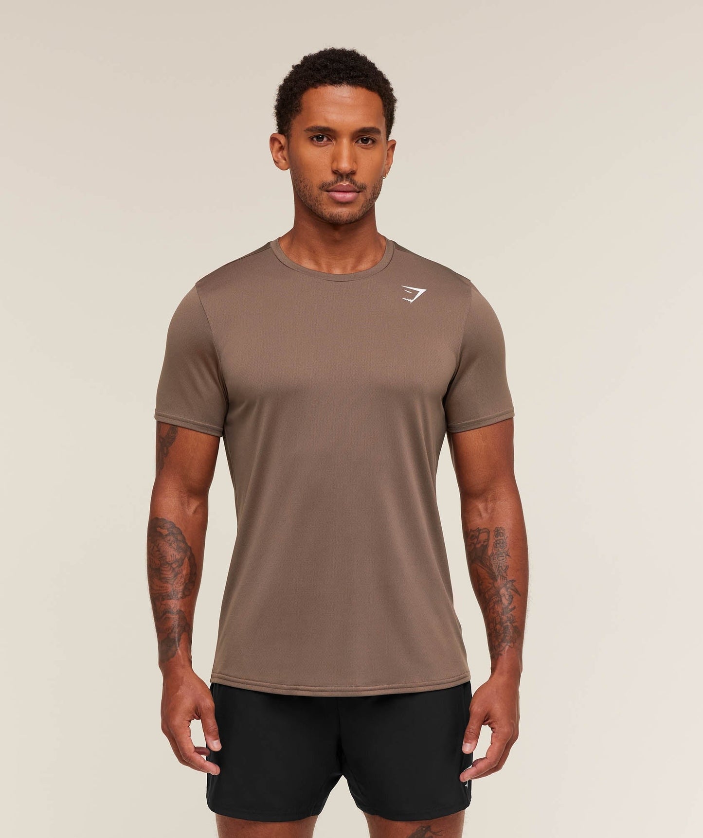 Gymshark Arrival T-Shirt - Soft Brown