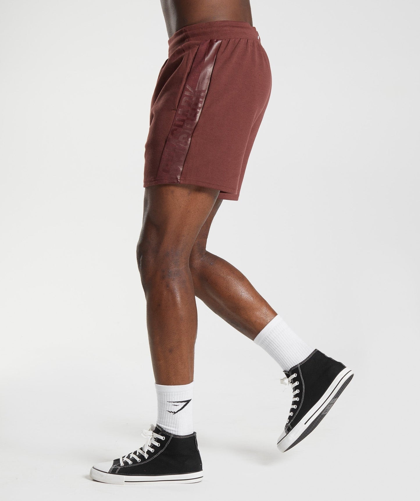 Gymshark Bold React 5" Shorts - Cherry Brown