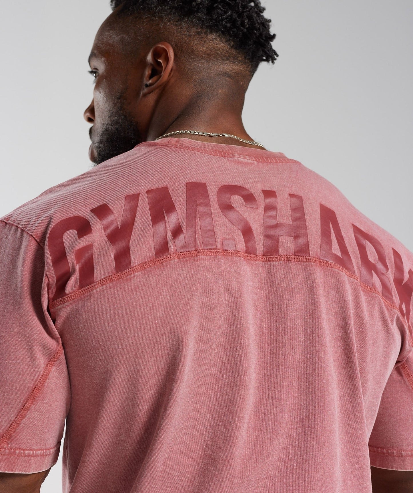 Gymshark Power Washed T-Shirt - Sundried Red