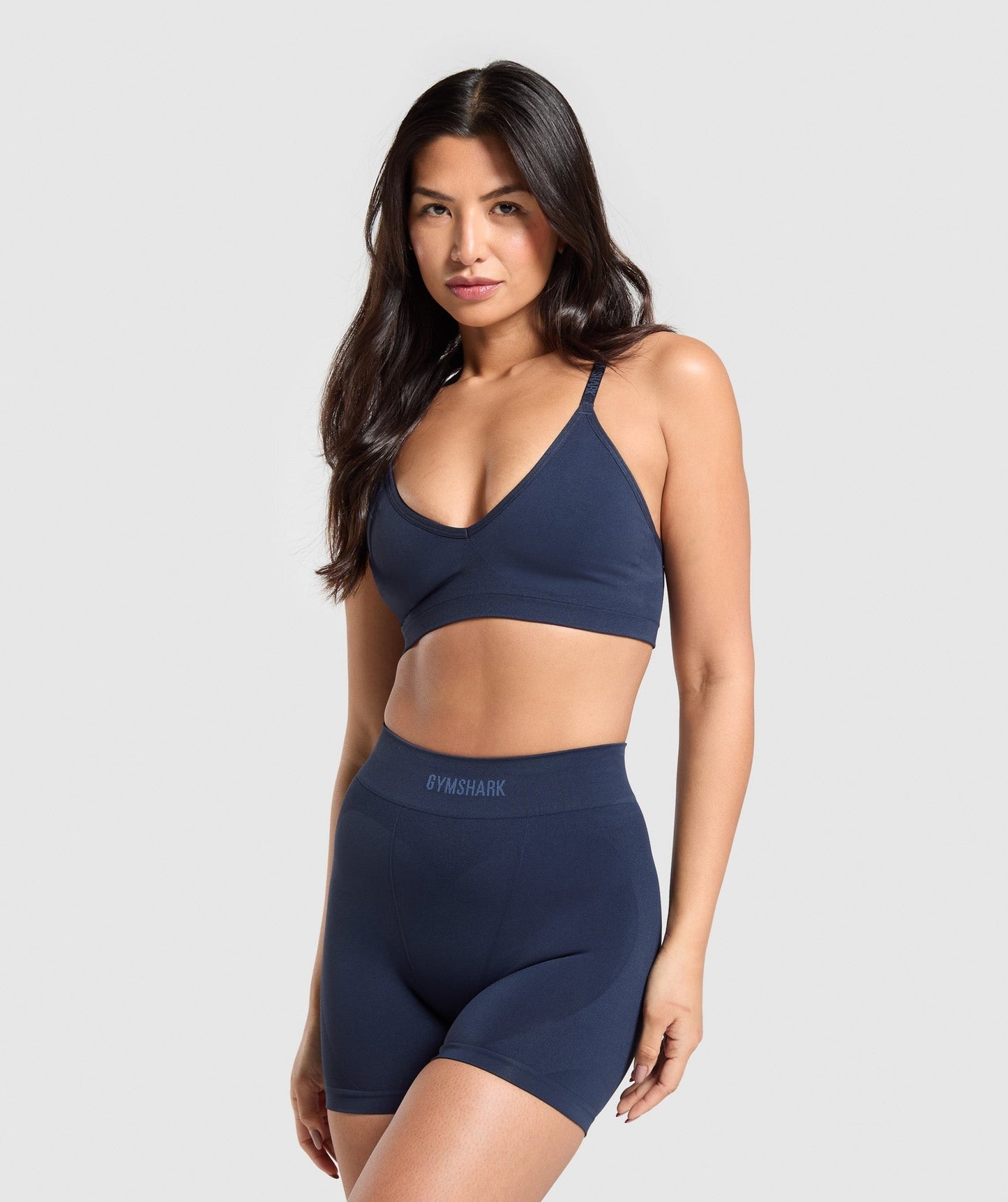 Gymshark Seamless Boxer - Heavy Blue