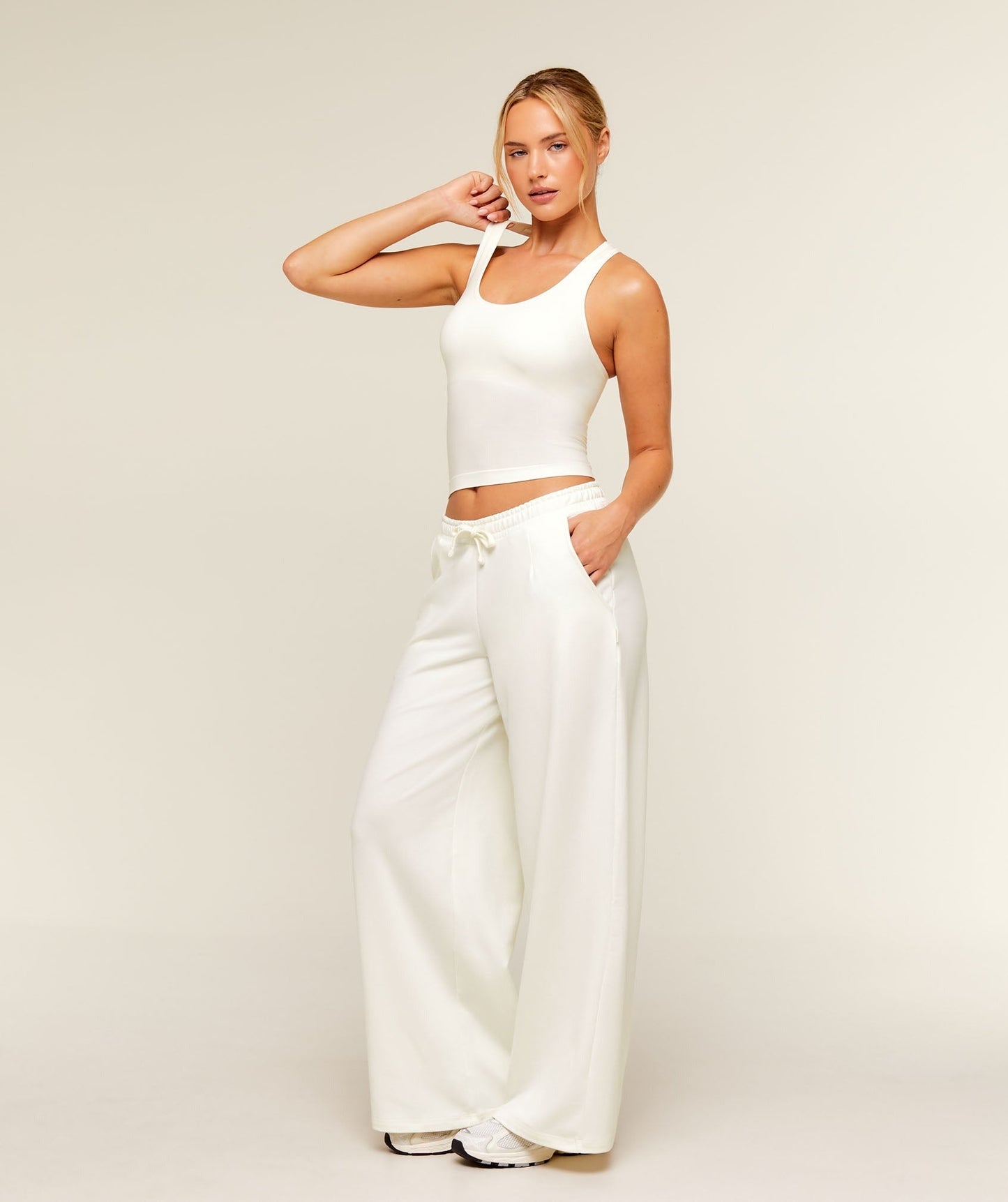 Gymshark FeatherForm Tank - Soft White