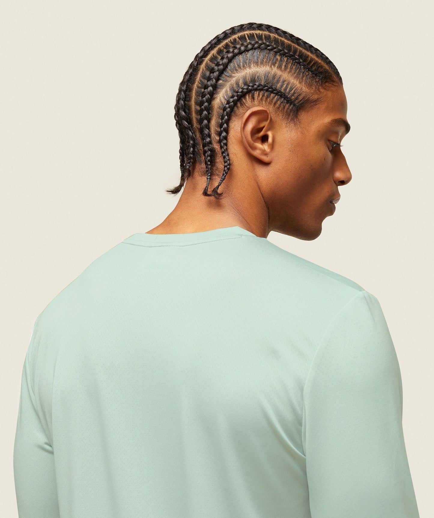 Gymshark everywear Tech Long Sleeve Tee - Cool Turquoise