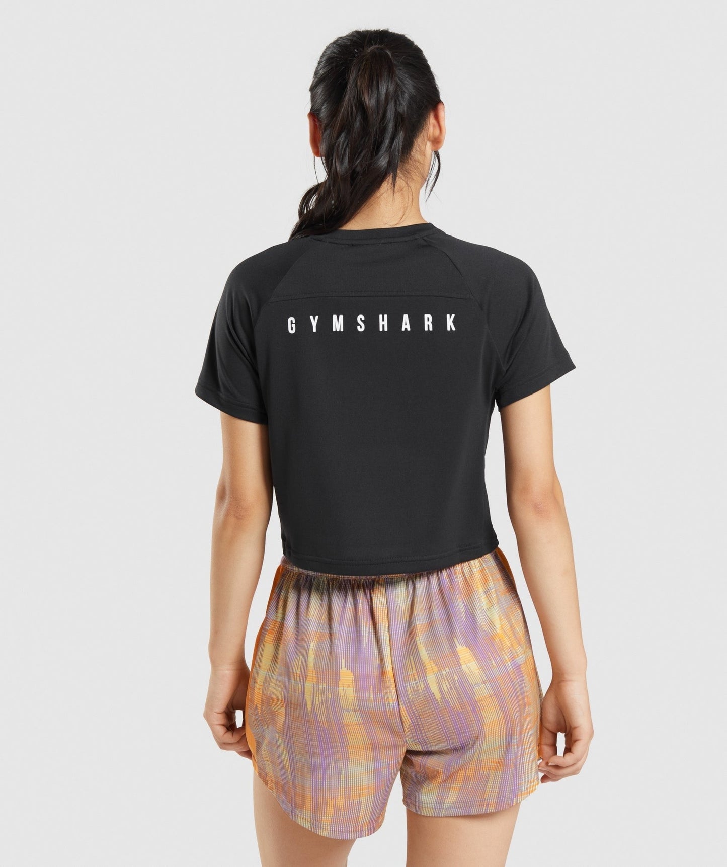 Gymshark Sport Midi T-Shirt - Black