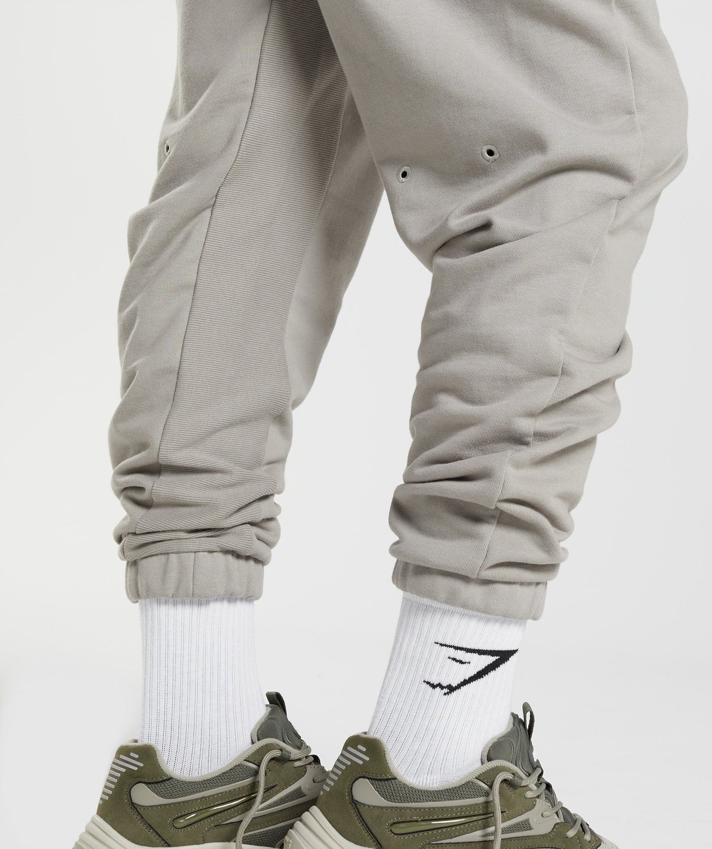 Gymshark GS10 Year Joggers - Ecru Brown