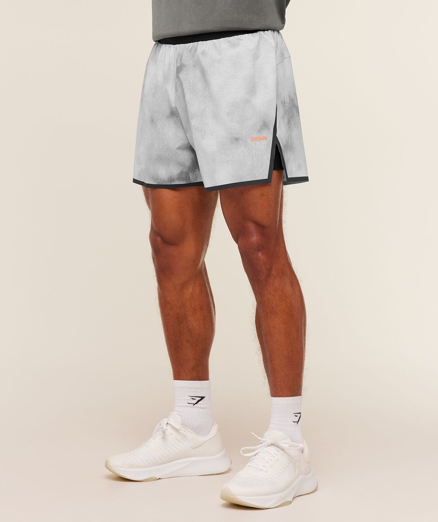 Gymshark Hybrid 5" Performance Shorts - Smokey Grey
