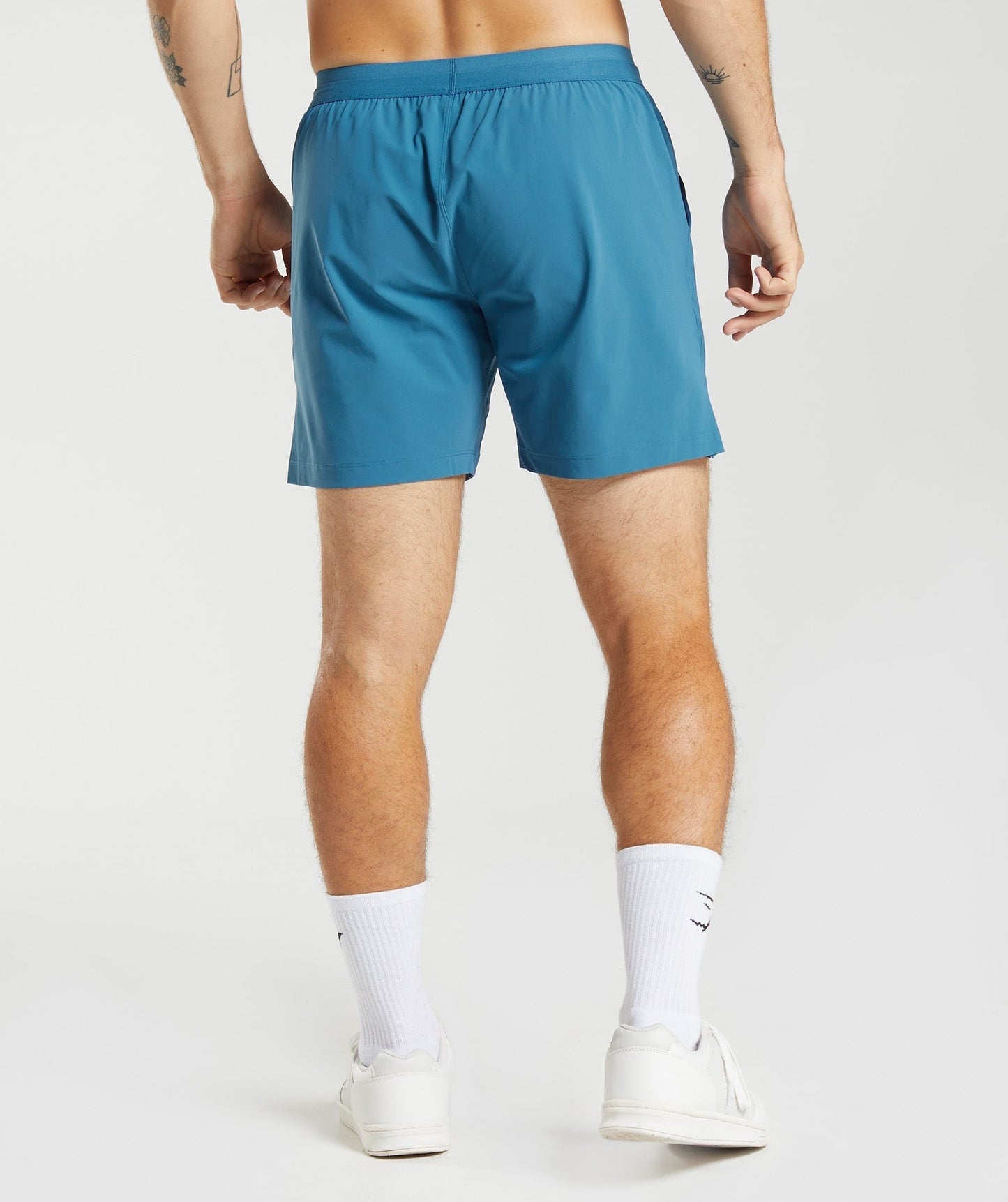 Gymshark Hybrid 6" Shorts - Lakeside Blue