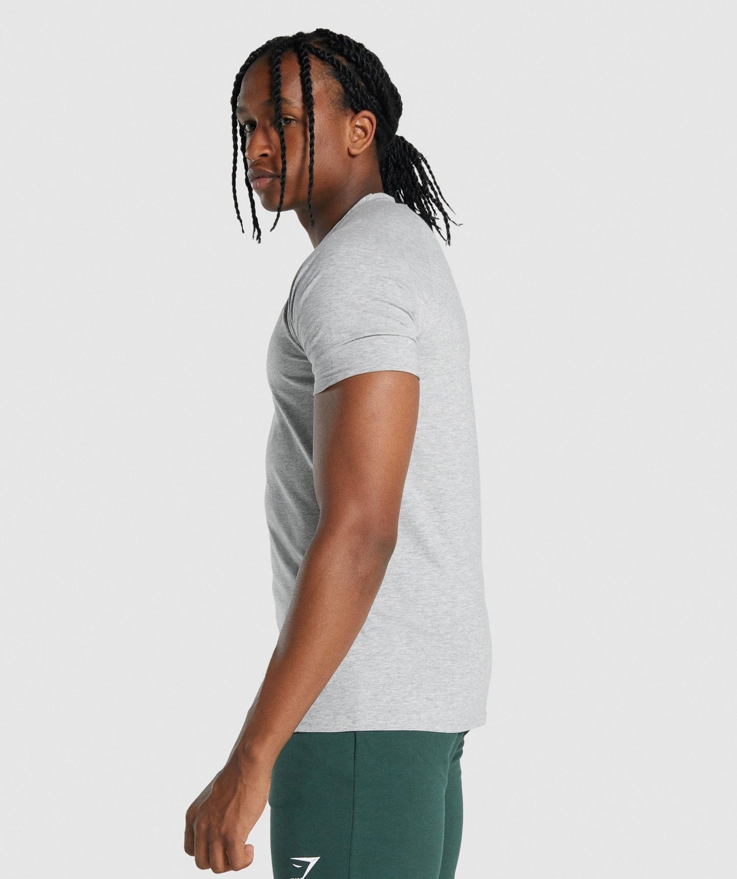 Gymshark Critical 2.0 T-Shirt - Light Grey Marl
