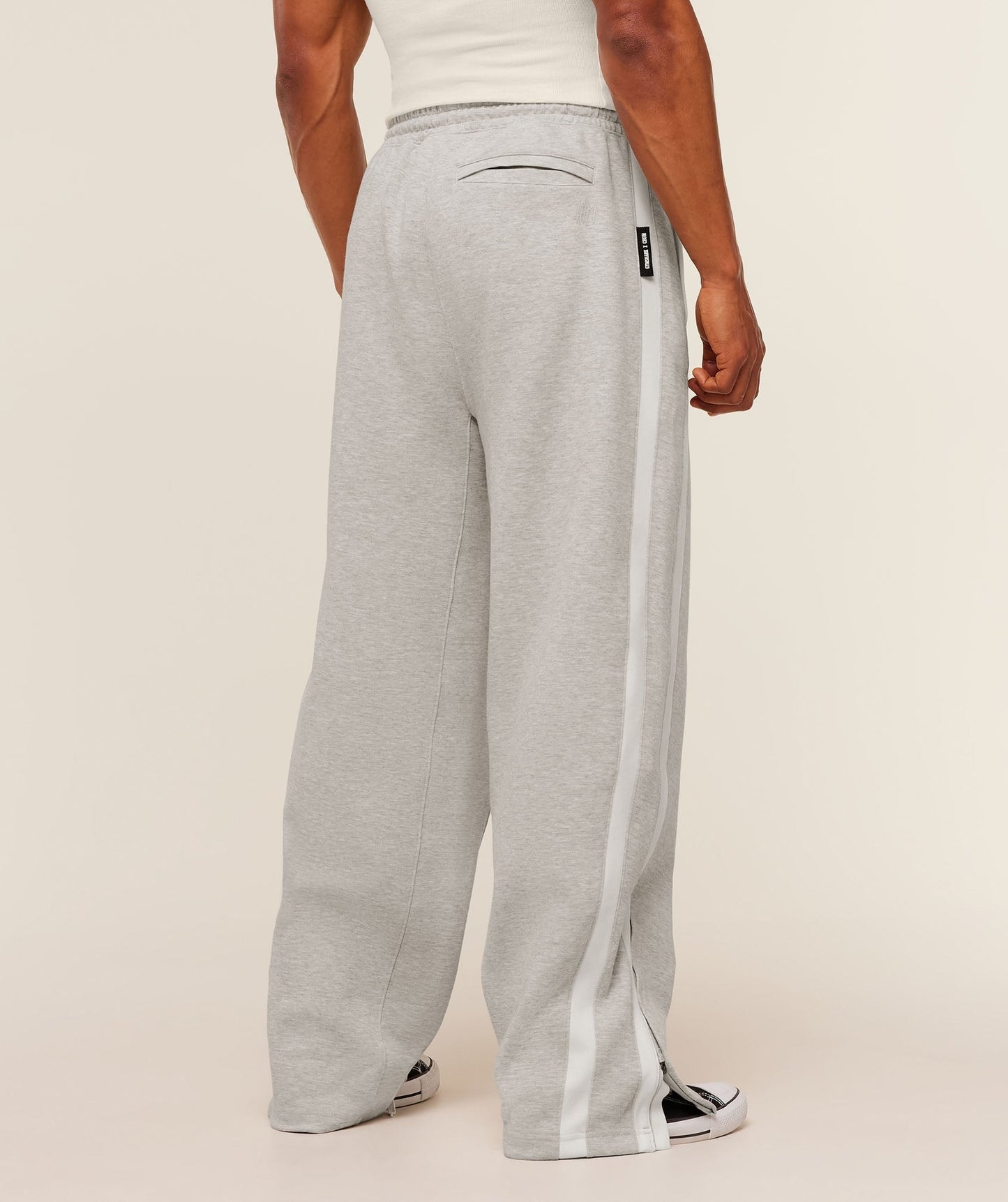 Gymshark x CBUM Straight Leg Jogger - Bros Stone Grey Marl