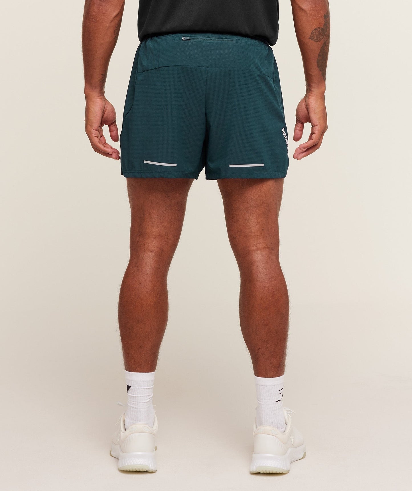 Gymshark Running 5" Shorts - Deep Petrol Blue