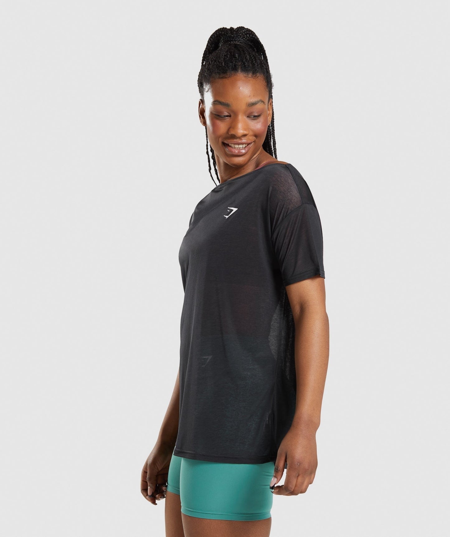 Gymshark Training Oversized Top - Black