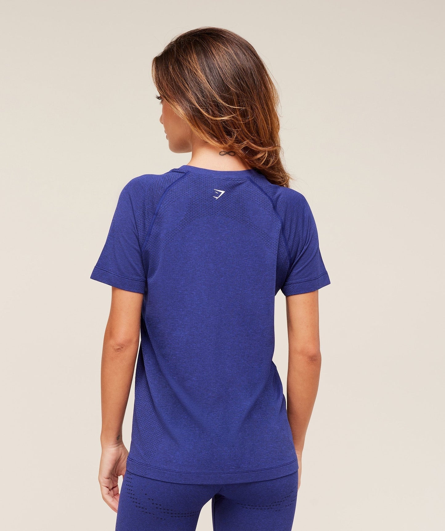 Gymshark Vital Seamless 2.0 Light T-Shirt - Cobalt Purple Marl