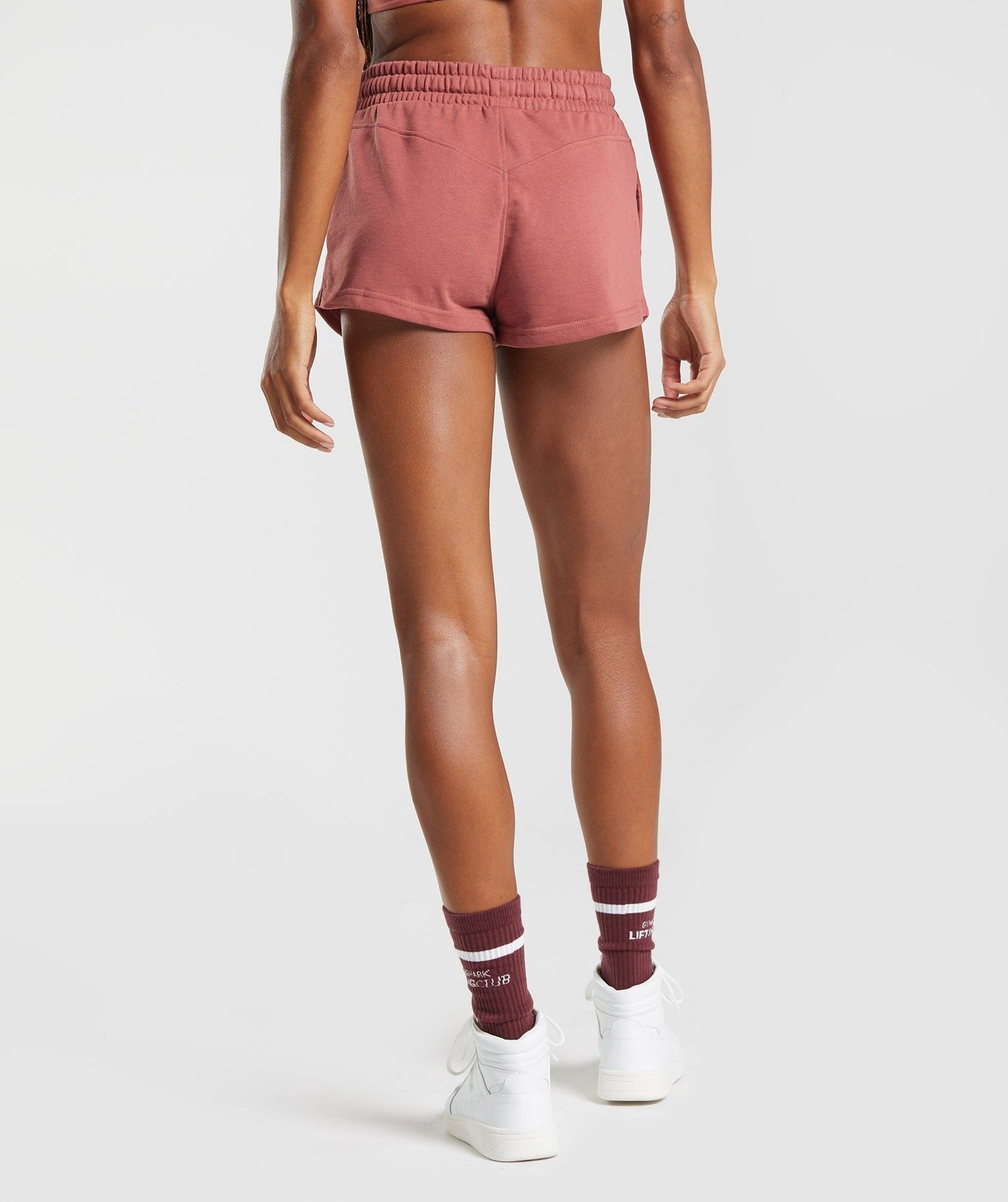 Gymshark Social Club Shorts - Rose Brown