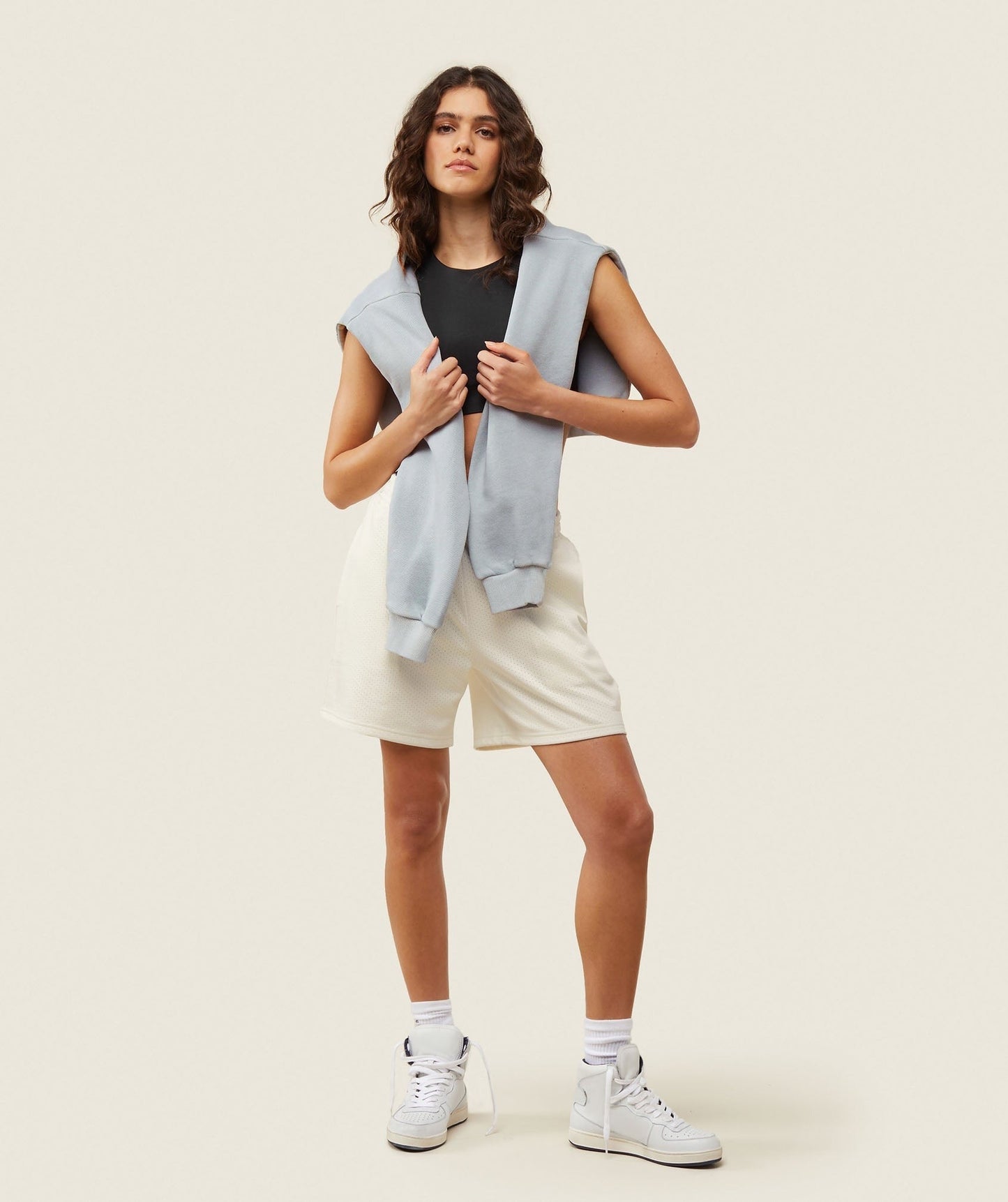 Gymshark everywear Basketball Shorts - Soft White