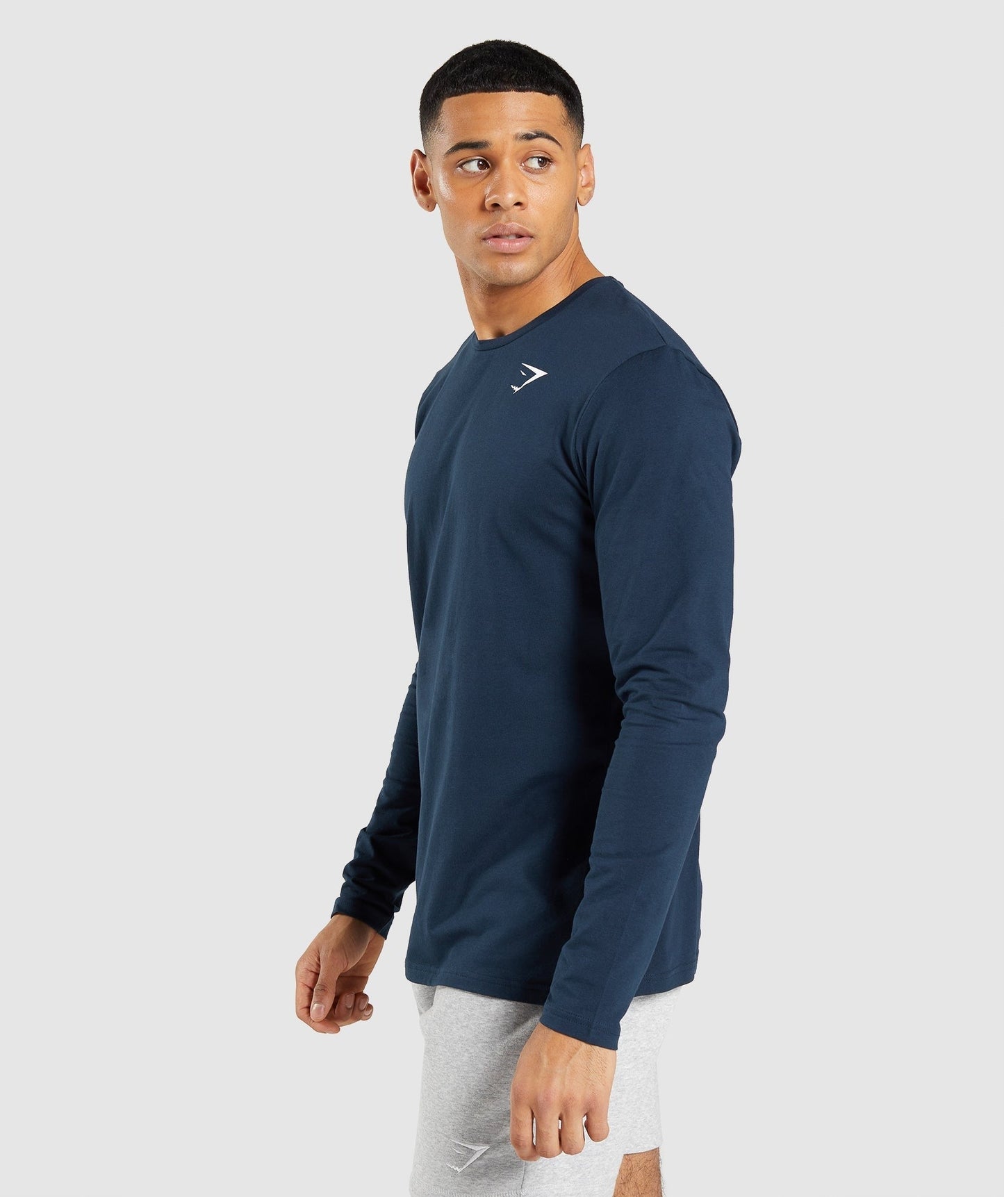 Gymshark Essential Long Sleeve T-Shirt - Navy