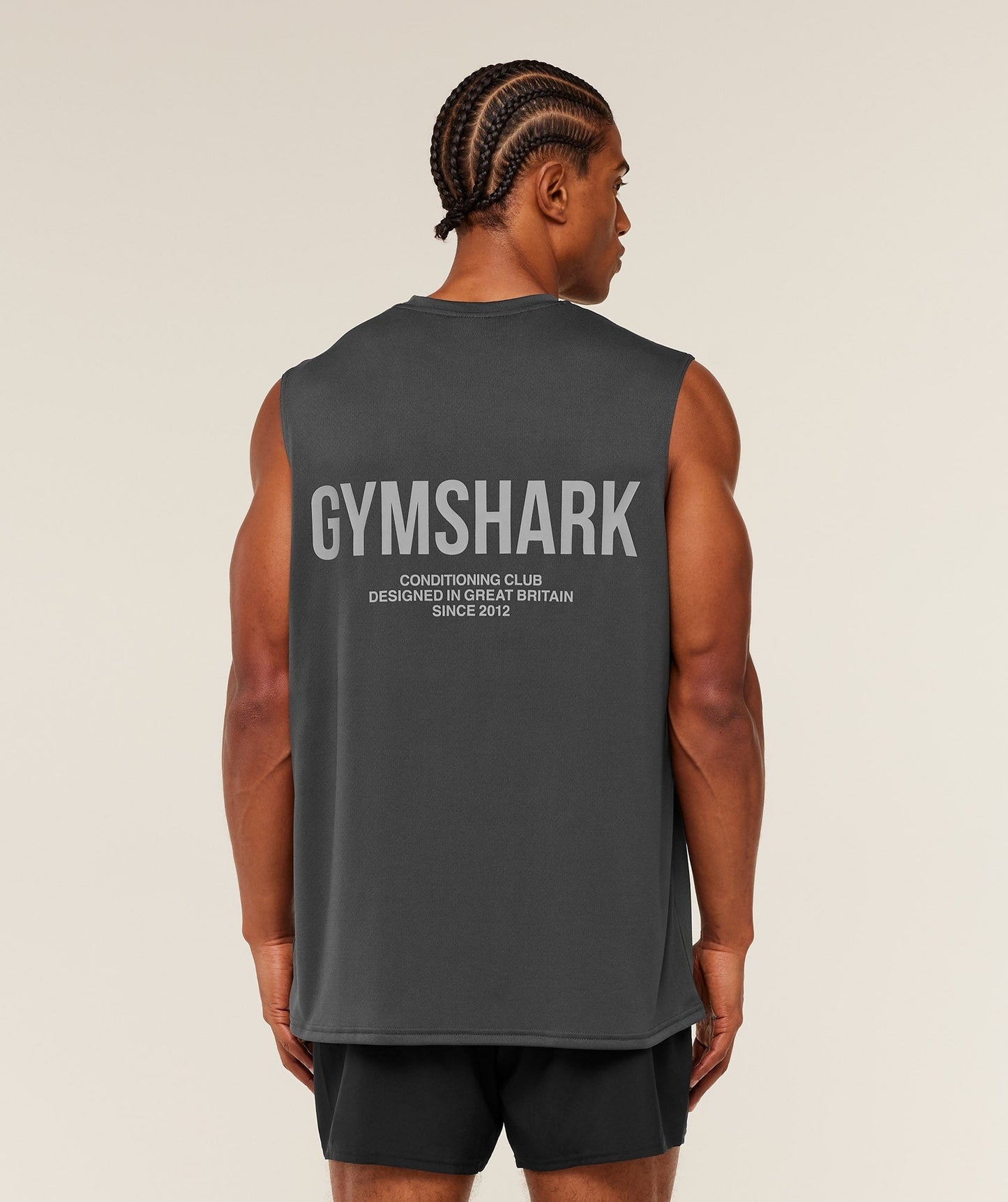 Gymshark Conditioning Club Tank - Grey/Smokey Grey