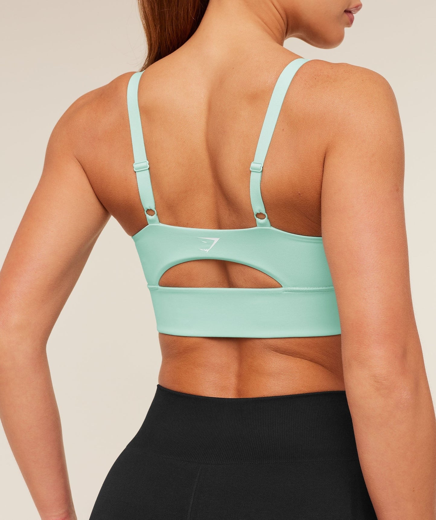 Gymshark Twist Front Sports Bra - Pop Turquoise
