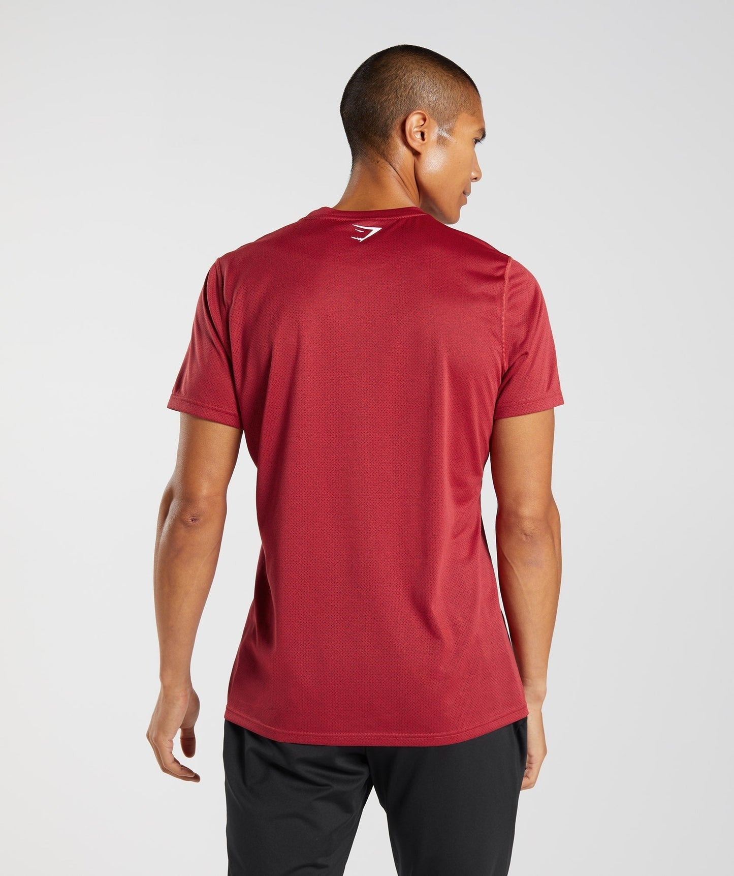 Gymshark Sport T-Shirt - Salsa Red/Black Marl