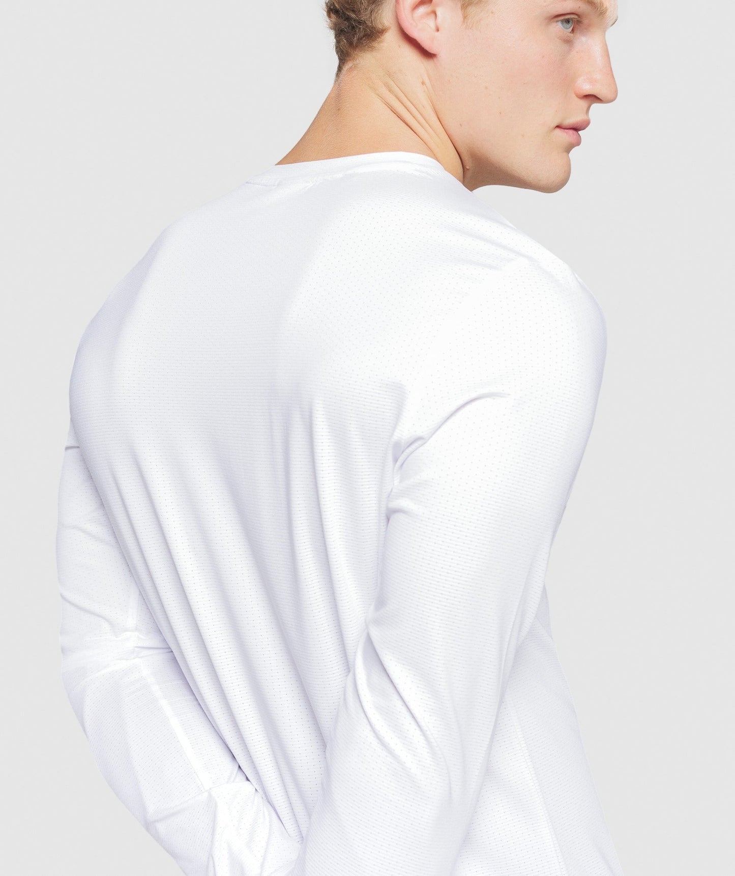 Gymshark Arrival Long Sleeve T-Shirt - White