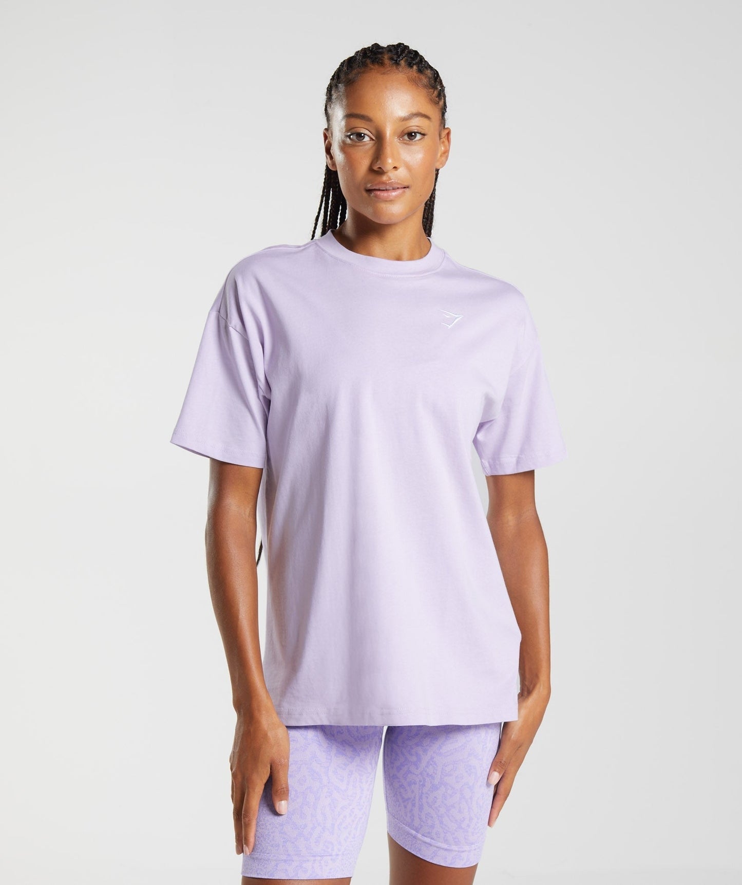Gymshark Training Oversized T-Shirt - Soft Lilac