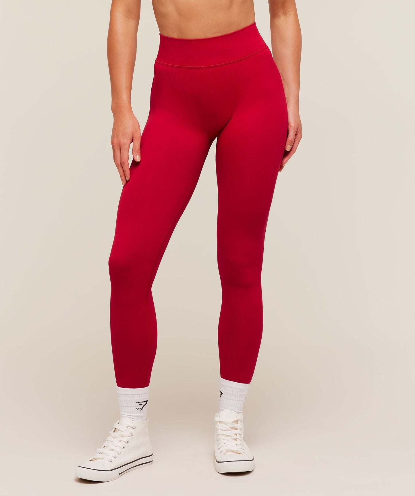 Gymshark Flex V4 Leggings - Carmine Red