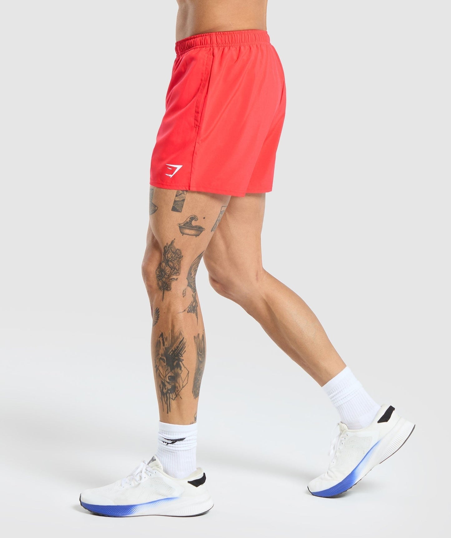Gymshark Arrival 5" Shorts - Pow Red