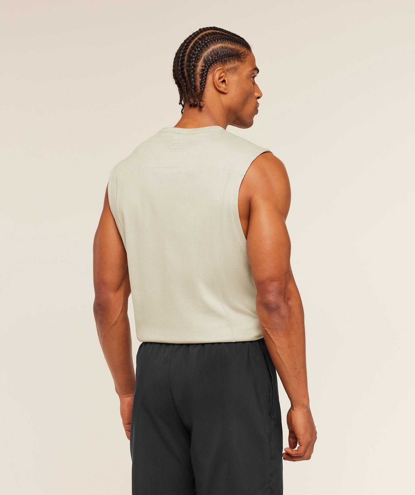 Gymshark Off Duty Tank - Pebble Grey