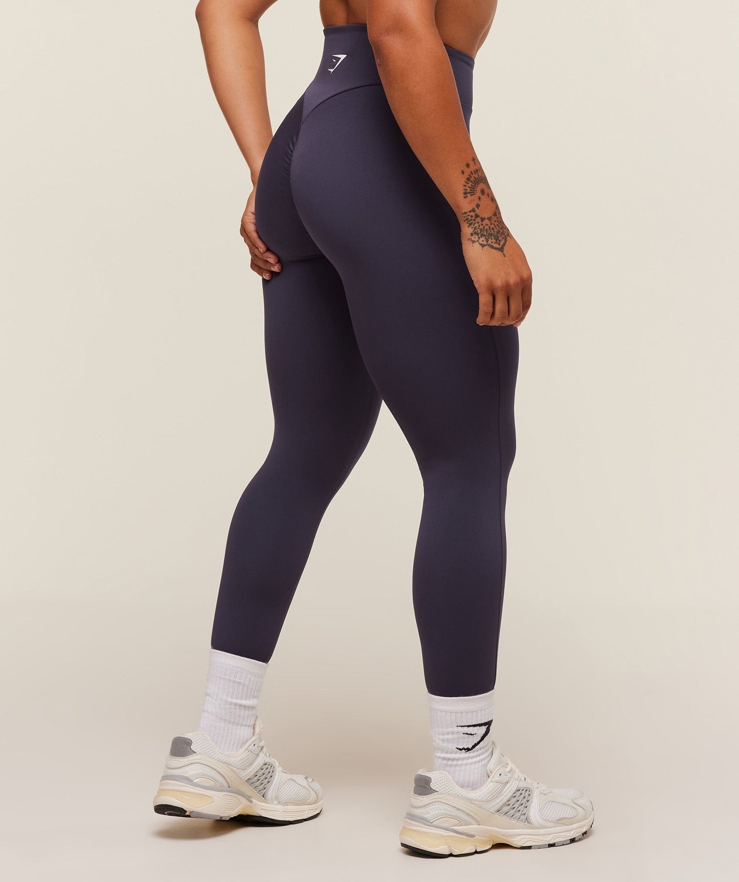 Gymshark Power Regular Leggings - Midnight Purple