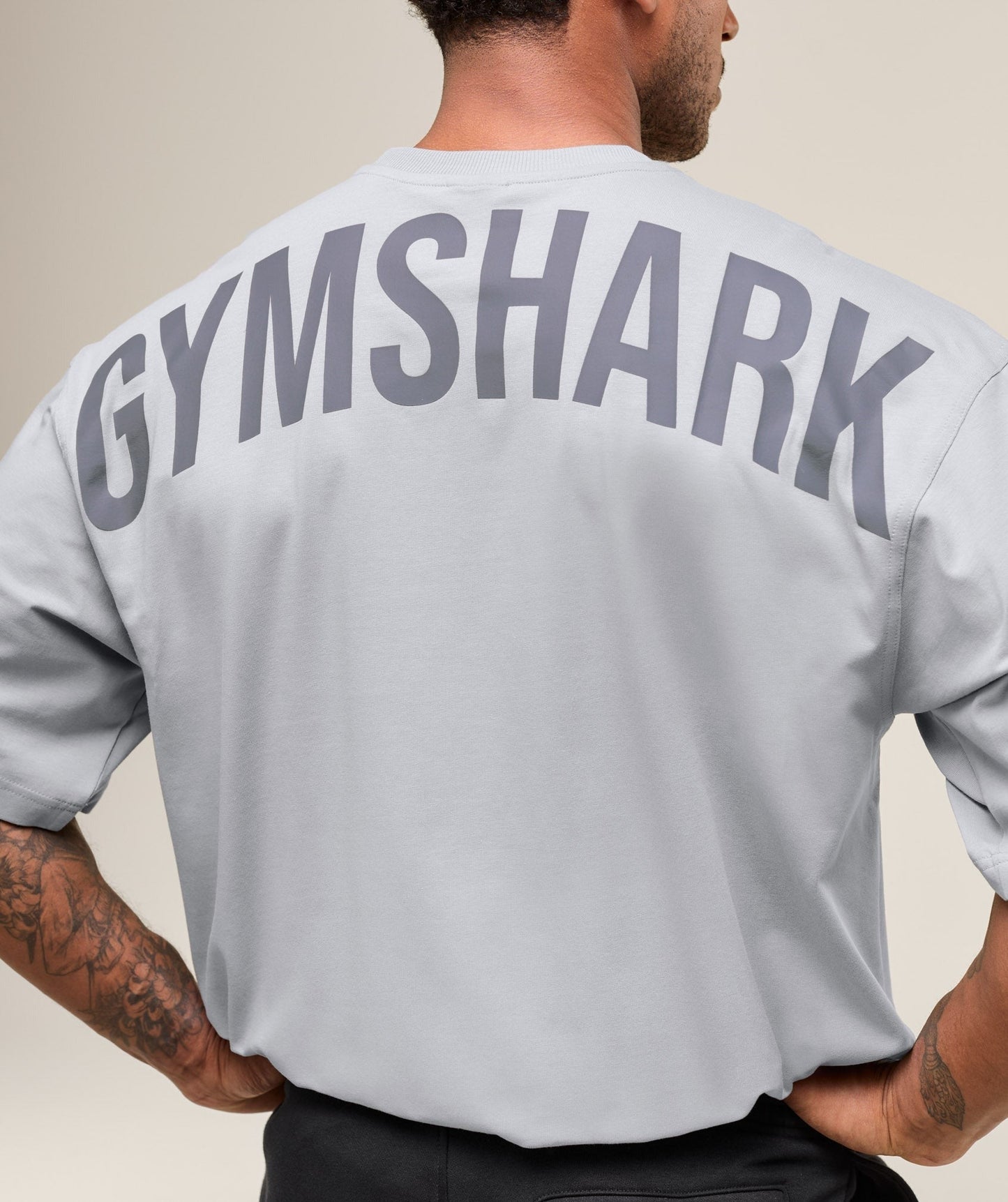 Gymshark Power T-Shirt - Smokey Grey