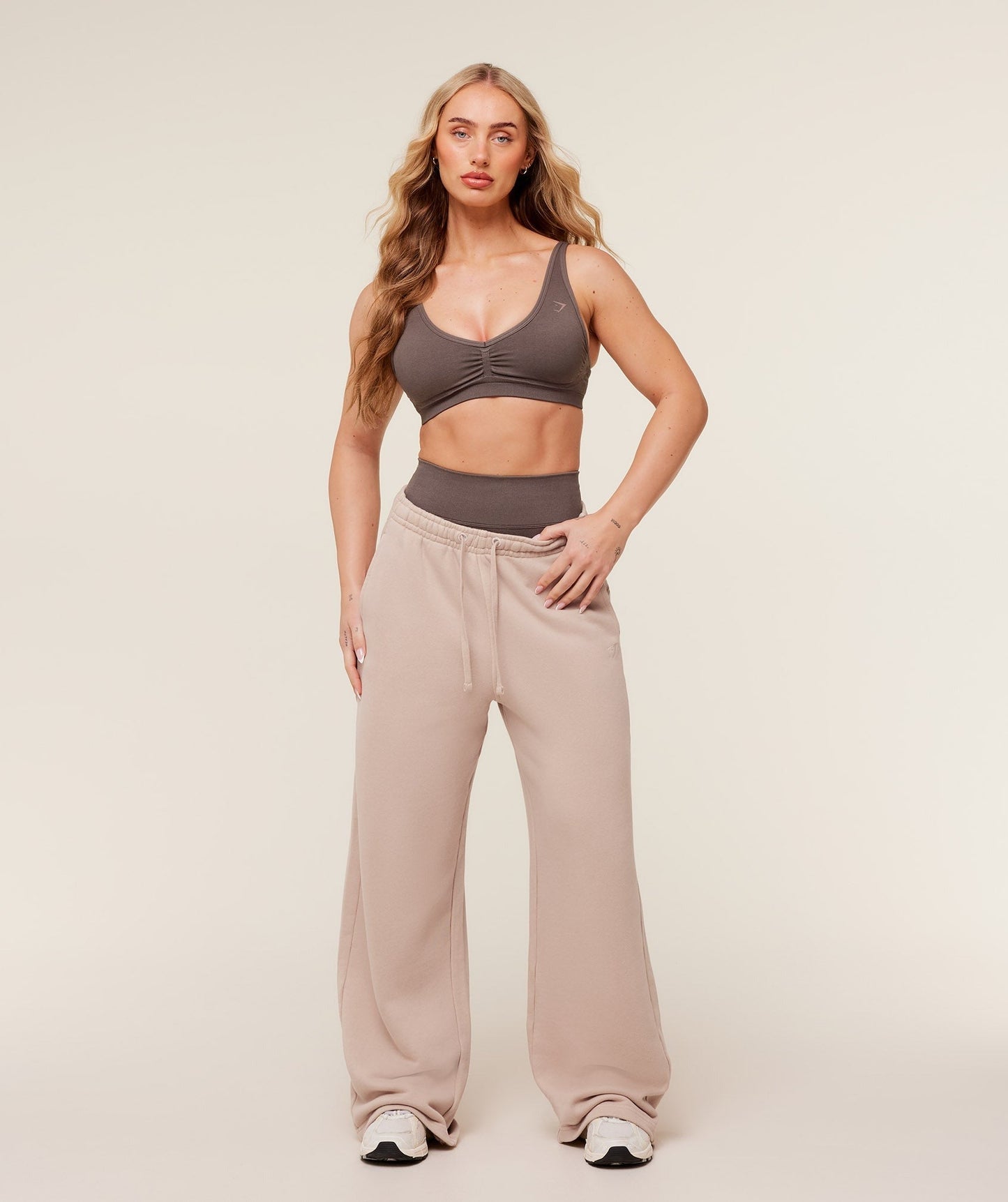Gymshark Pump Straight Leg Pants - GS Dusk Pink/WASH