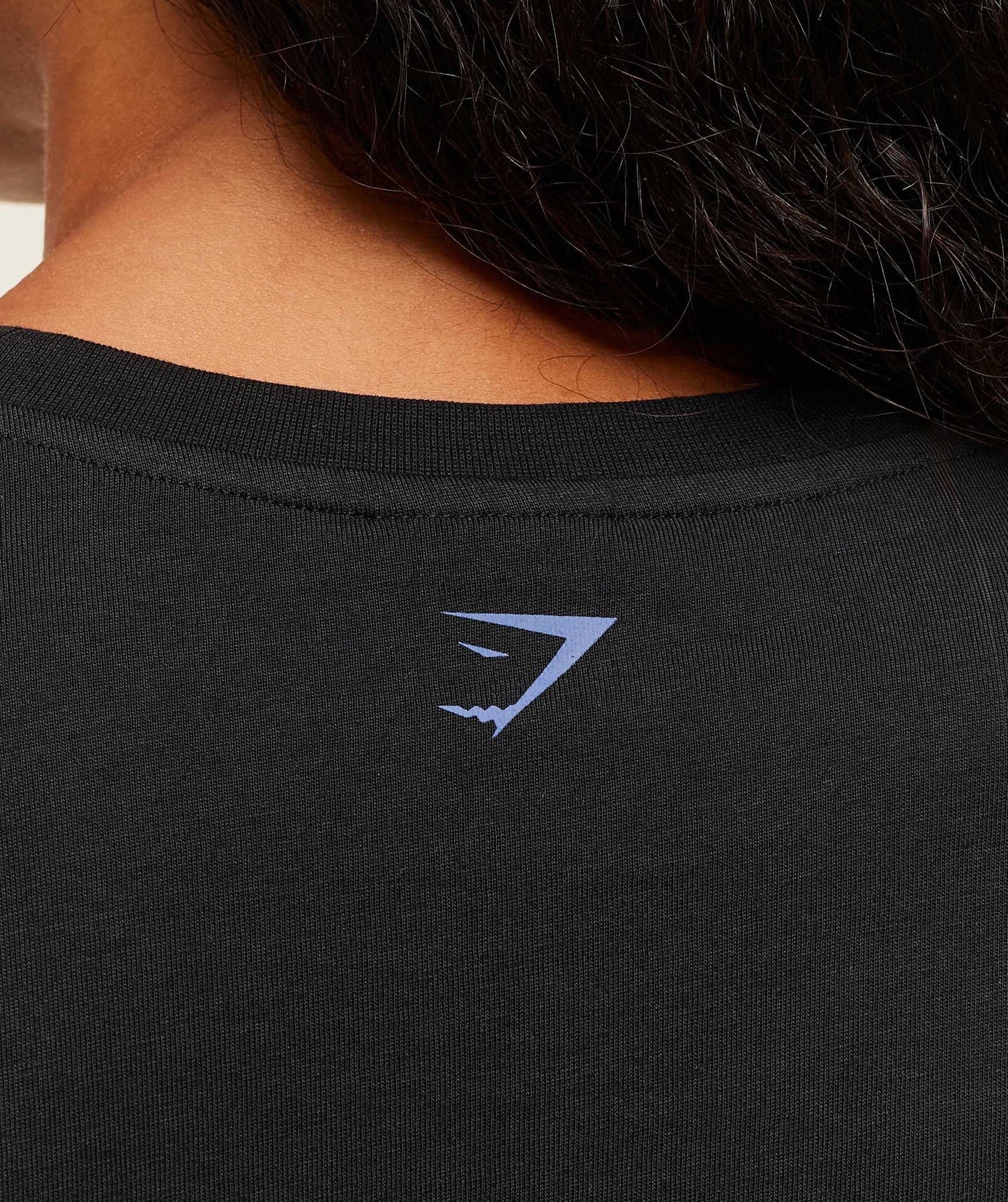 Gymshark Lifting Club Graphic Oversized Long Sleeve T-Shirt - Black